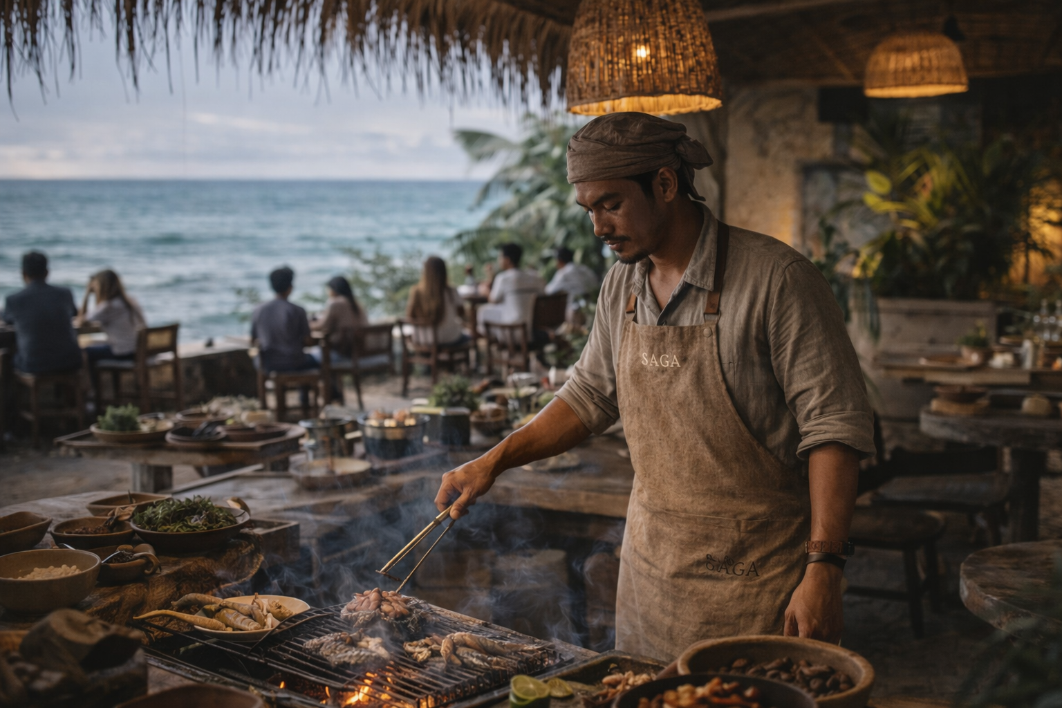 Saga coastal kitchen